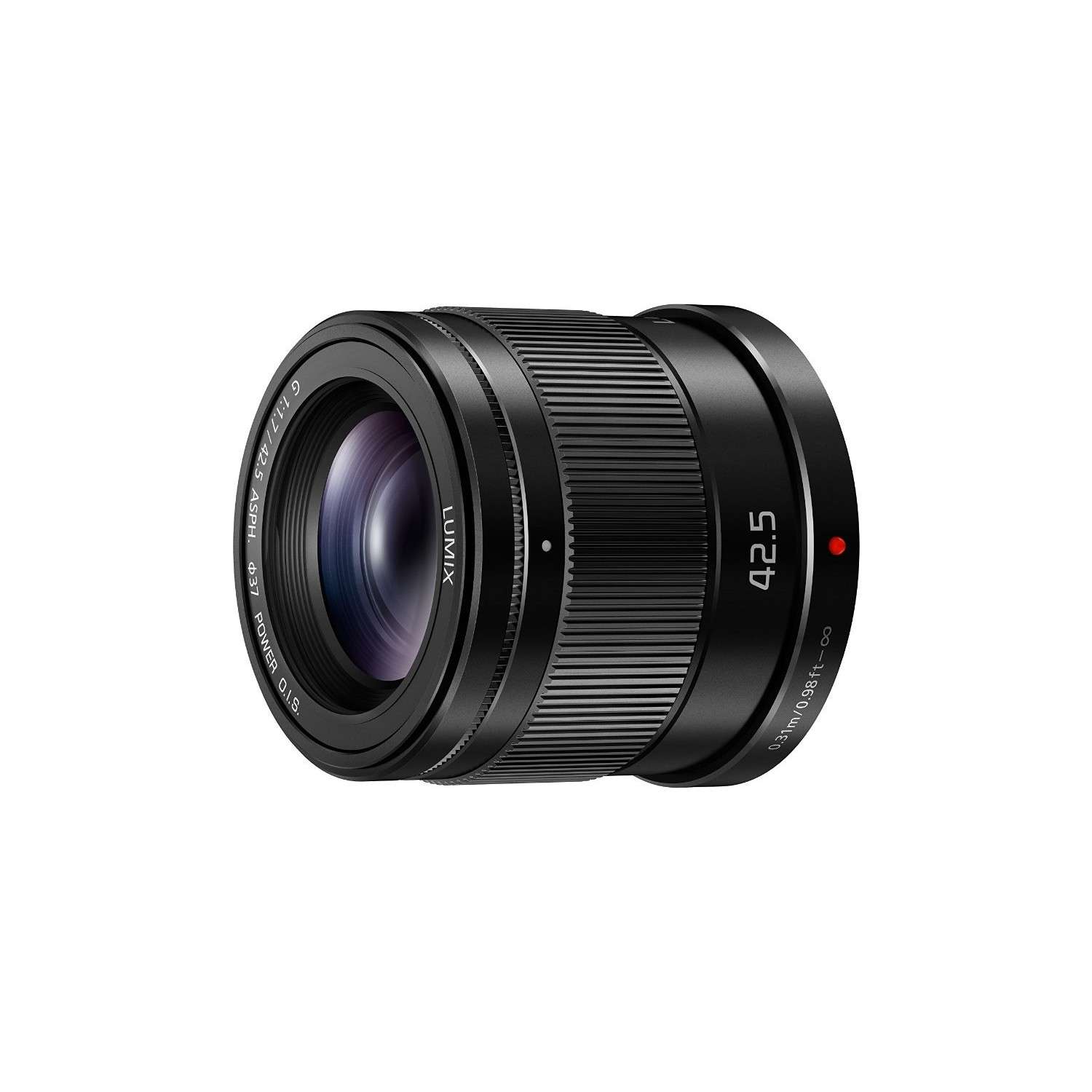 Panasonic LUMIX G 42.5mm f1.7 ブラック 美品レンズ(単焦点
