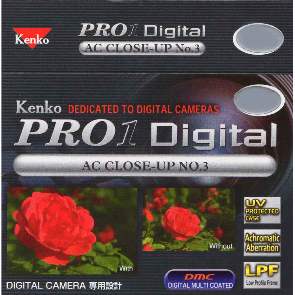 KENKO PRO1 digital 58mm  AC CLOSE-UP NO.3