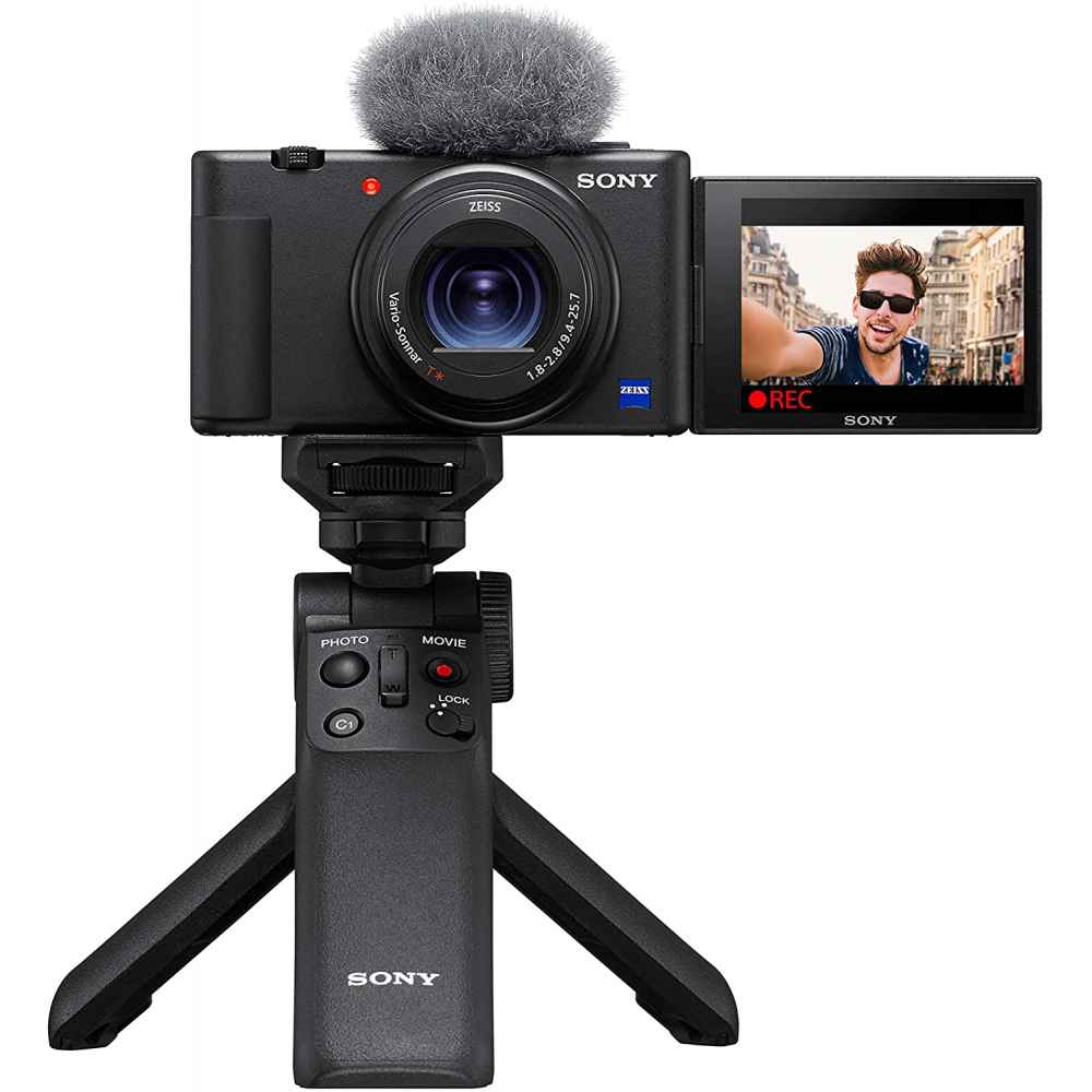 Sony ZV 1 Vlog  Camera  GP VPT2BT Shooting Grip Bluetooth