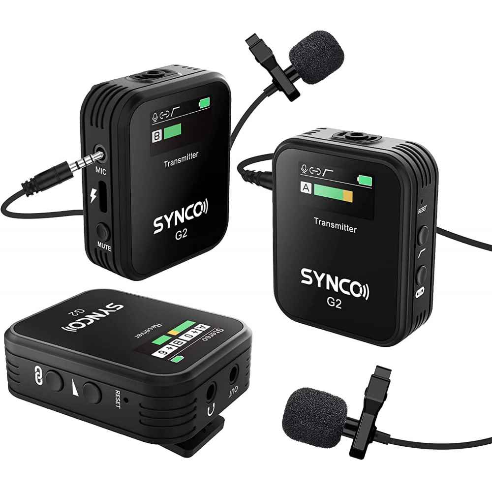 Synco G2-A2 Microfono Sistema Wireless Omnidirezionale