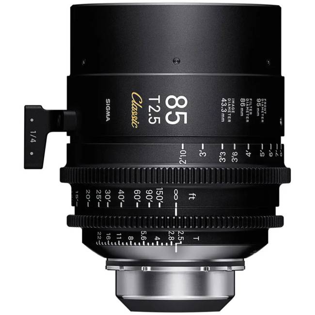 Sigma 85mm T2,5 FF "M" Cine Classic