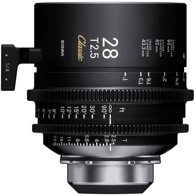 Sigma demo lens 28mm T2,5 FF "M" Cine Classic