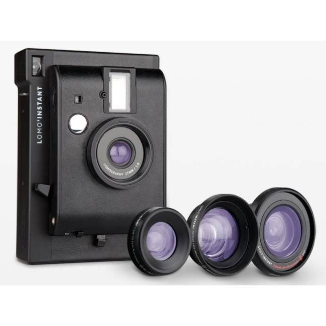 Lomography Lomo Instant Mini Black Kit lenses LI800B