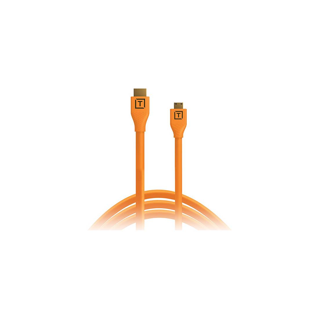 Tether Tools TetherPro Mini-HDMI to HDMI Cable with Ethernet Orange 4.6m H2C15-O - 第 1/1 張圖片