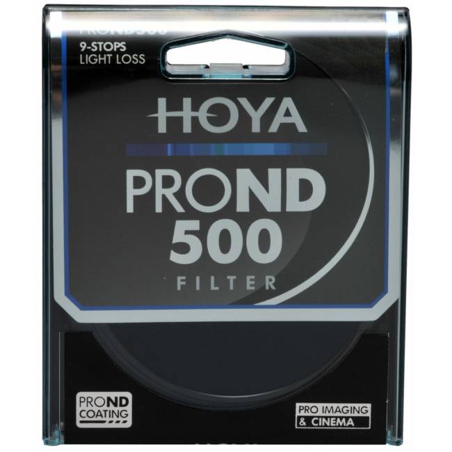 Filtro Hoya PRO ND500 9 stops light loss 77mm